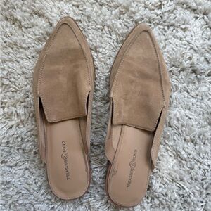 Treasure & Bond Women’s Tan Mules Open Back Size 7.5